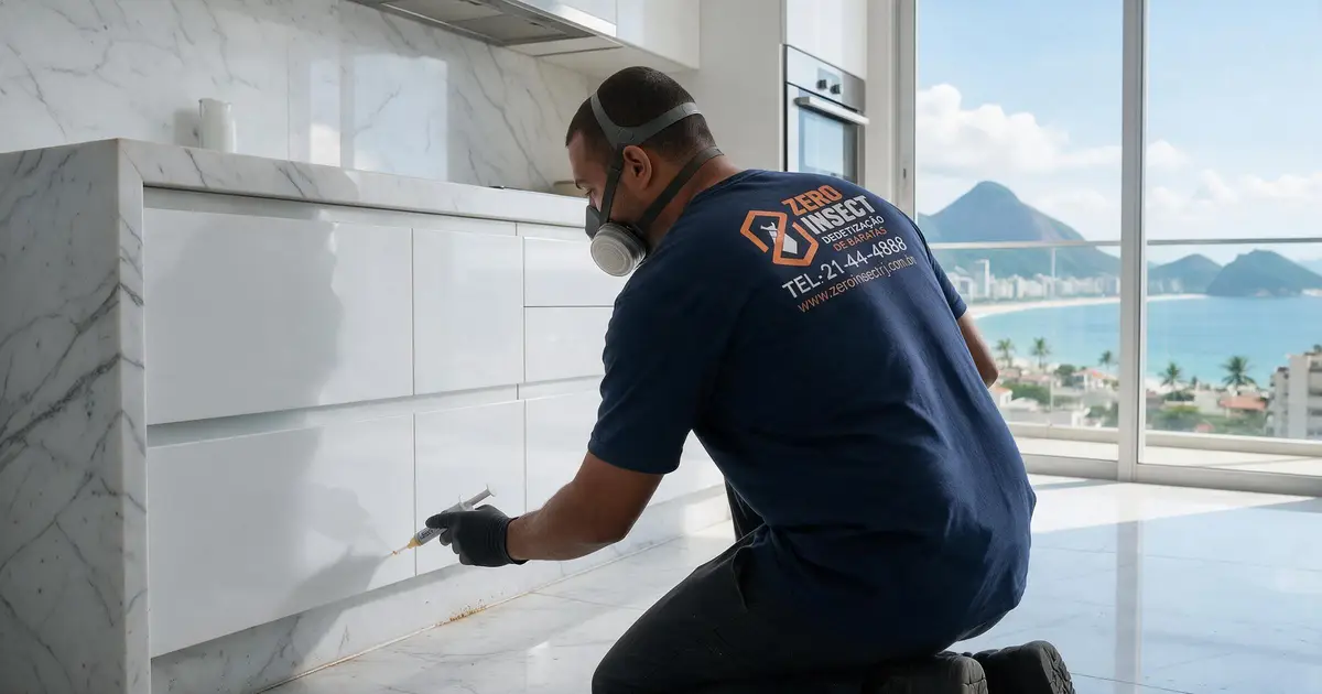 empresa dedetizadora de baratas no rj